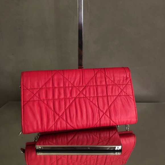 DIOR jumbo cannage wallet on chain - Picture 2 of 9